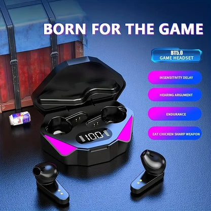 X15 Wireless Gaming Earbuds for Cycling and Gaming